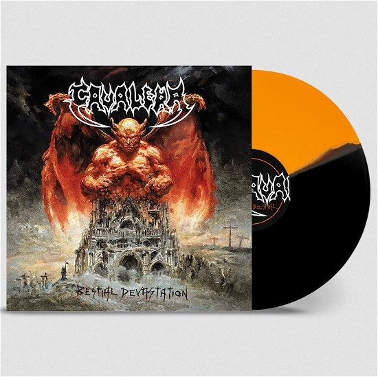 Cavalera - Bestial Devastation<Orange Black Split Vinyl> - Import LP Record Limited Edition