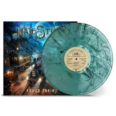 Majestica - Wer Train - Import Turquoise / Black Smoke Vinyl LP Record Limited Edition