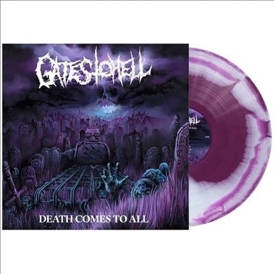 Gates To Hell - Death Comes To All - Import Colored Vinyl LP Record