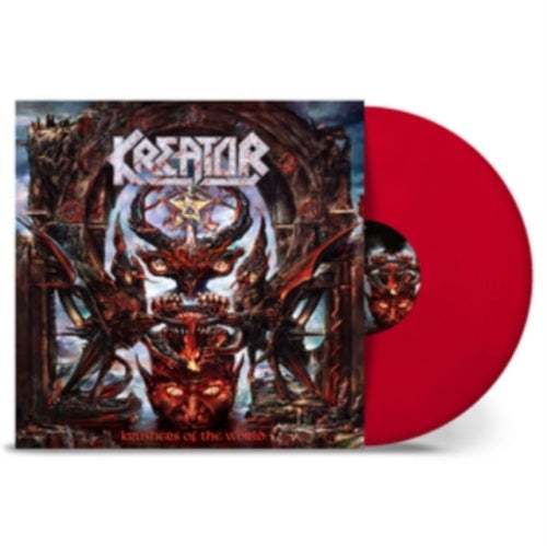 Kreator - Krushers Of The World - Import Red Vinyl LP Record Limited Edition