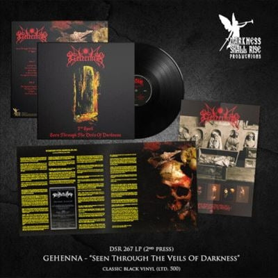 Gehenna - Seen Through The Veils Of Darkness (The Second Spell)(2Nd Press) - Import Vinyl LP Record