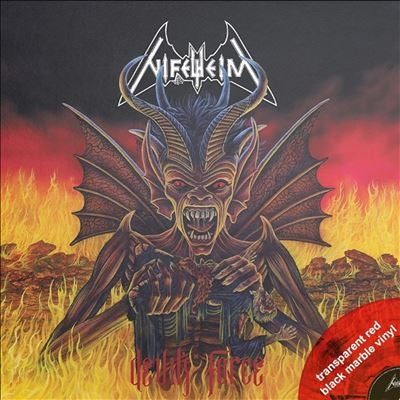 Nifelheim - Devil'S Force (2Nd Press) - Import Transparent Red Black Marble Vinyl LP Record Limited Edition
