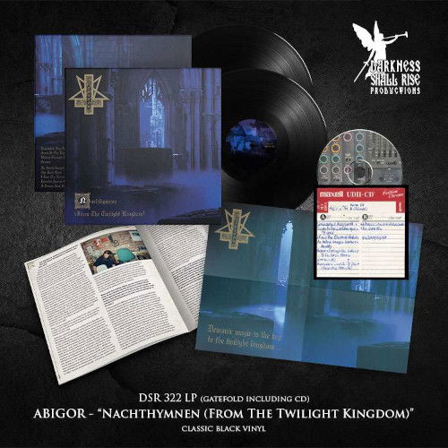 Abigor - Nachthymnen (From The Twilight Kingdom) - Import Vinyl LP Record+CD