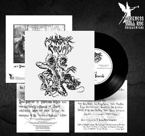Murder Squad (Metal) - Human Genocide / Blackness Within - Import Vinyl 7 inch Single Record Limited Edition