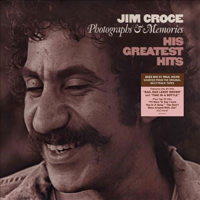 Jim Croce - Photographs & Memories: His Greatest Hits (2023 Remix) - Import Vinyl LP Record Limited Edition