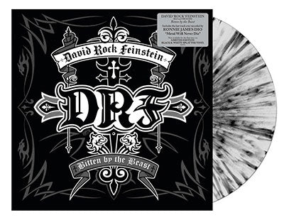 David "Rock" Feinstein - Bitten By The Beast - Import White Black Splatter Vinyl LP Record Limited Edition