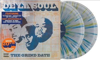 De La Soul - The Grind Date (20th Anniversary Edition) - Import Splatter Vinyl 2 LP Record