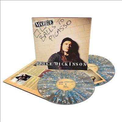 Bruce Dickinson - More Balls To Picasso - Import Splatter Vinyl 2 LP Record