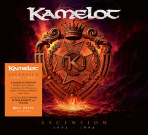 Kamelot - Ascension (1995-1998)(Deluxe Boxset) - Import 3 CD Box Set