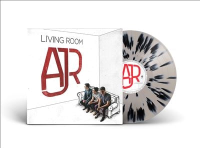 AJR - Living Room - Import Bone with Black Splatter Color Vinyl LP Record