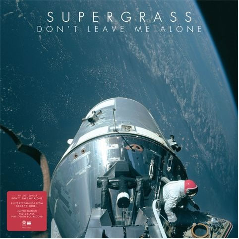Supergrass - Don't Leave Me Alone (Exclusive) - Import Record Store Day/EcoRecord InkPlosion Clear with Red and Black Swirl Vinyl 12 inch Recurd