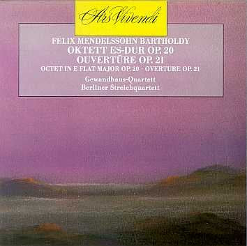 Felix Mendelssohn-Bartholdy - Mendelssohn: String Octet Op.20, A Midsummer Night's Dream - Overture - Import CD