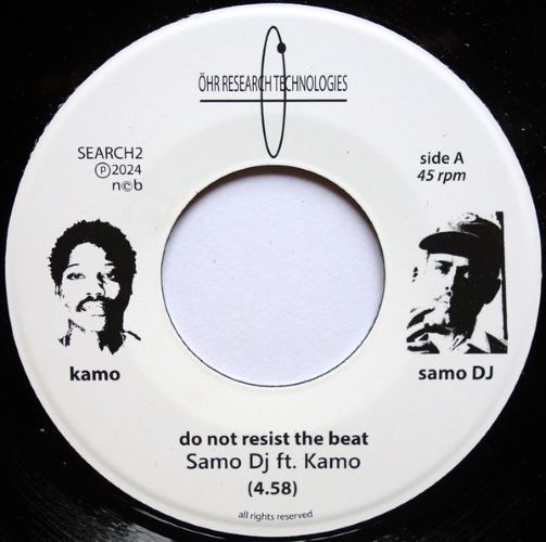 Samo Dj & Kamo - Do Not Resist The Beat / Jazzy Rap - Import7 inch Single Record