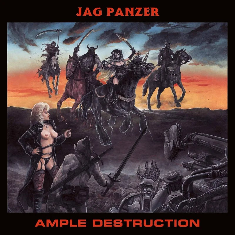 Jag Panzer - Ample Destruction (Dlp 40Th Anniversary) - Import Black 2 LP Record Bonus Track