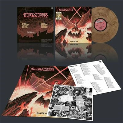 Holy Moses - Queen Of Siam - Import Marble Vinyl LP Record Limited Edition