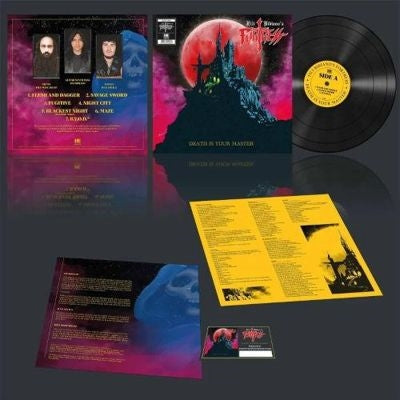 Fili Bibiano's Fortress - Death Is Your Master - Import LP Record+7inch