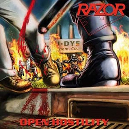 Razor - Open Hostility - Import Vinyl LP Record Limited Edition