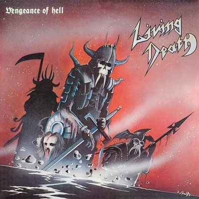 Living Death - Vengeance of Hell - Import Marble Vinyl LP Recurd