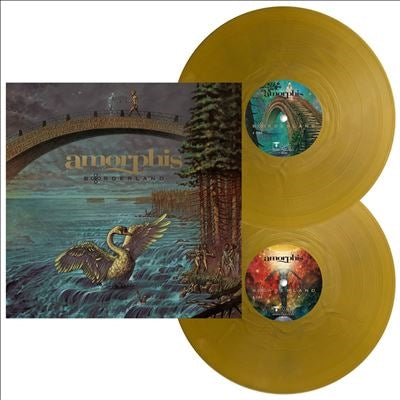 Amorphis - Borderland - Import Bones Gold Opaque Vinyl 2 LP Record Limited Edition