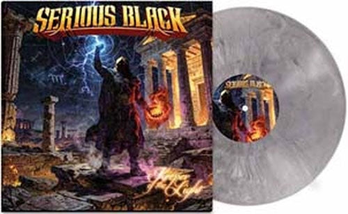 Serious Black - Keeper Of The Light (Autograph Card) - Import Lords Of Metal Marbled Vinyl LP Record Limited Edition