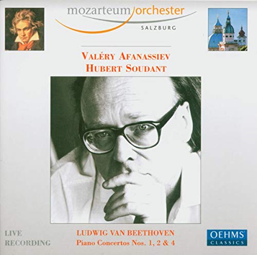 Beethoven (1770-1827) - Piano Concerto.1, 2, 4: Afanassiev(P), Soudant / Salzburg Mozarteum.o - Import 2 CD