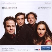 Delian Quartett - Schumann: Quartetto Per Archi N.1 Op 41 In La - Import CD