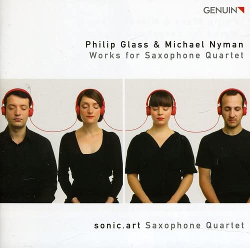 Glass, Philip (1937-) - (Saxophone)String Quartet No.3, Saxophone Quartet, Nyman Songs for Tony : Sonic Art Saxophonquartett - Import CD