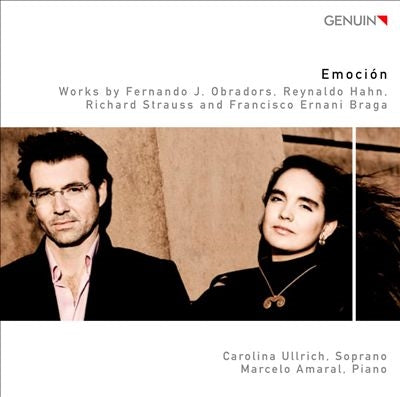Ullrichamaral - Emocion - Works by Fernando J.Obradors, Reynaldo Hahn, Richard Strauss and Francisco Ernani Braga - Import CD