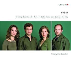 Amaryllis Quartett - Green - String Quartets by Robert Schumann and Gyorgy Kurtag - Import CD