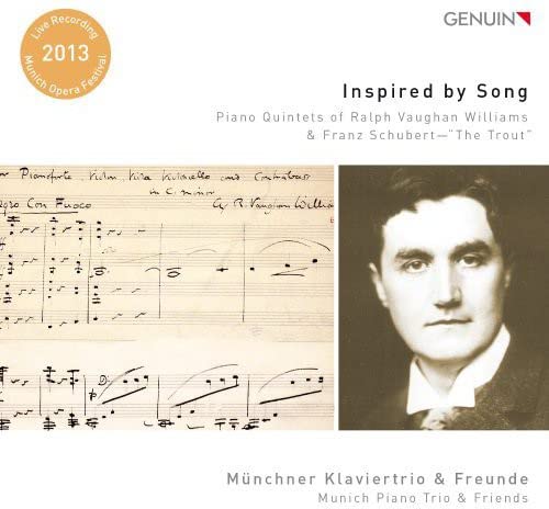 Schubert (1797-1828) - Schubert Piano Quintet, Vaughan-Williams Piano Quintet : Munich Piano Trio, Widenmeyer(Va)A.Rilling(Cb) - Import CD