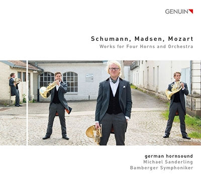 Mozart / German Hornsound / Bamberg Symphony - Schumann, Madsen, L.Mozart - Works for Four Horns and Orchestra - Import CD