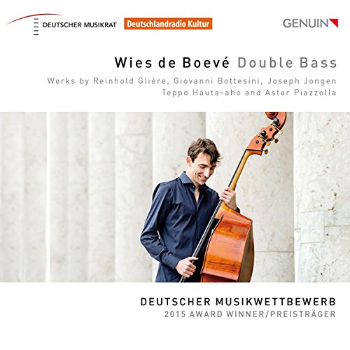 WIES DE BOEVE / TAKAHASHI,TOMOKO - Wies de Boeve, Double Bass - Works by R.Gliere, G.Bottesini, J.Jongen, etc - Import CD
