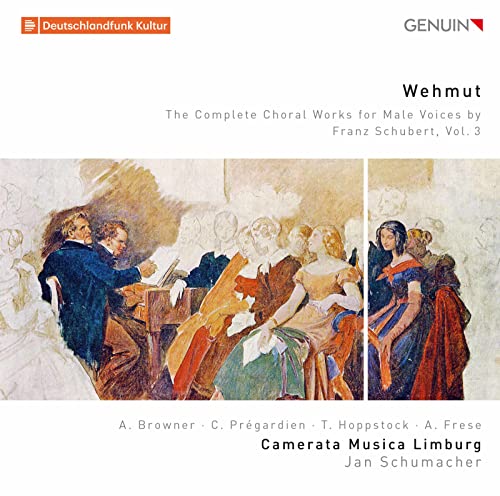 Schubert (1797-1828) - Complete Choral Works For Male Voices Vol.3 : J.Schumacher / Camerata Musica Limburg - Import CD