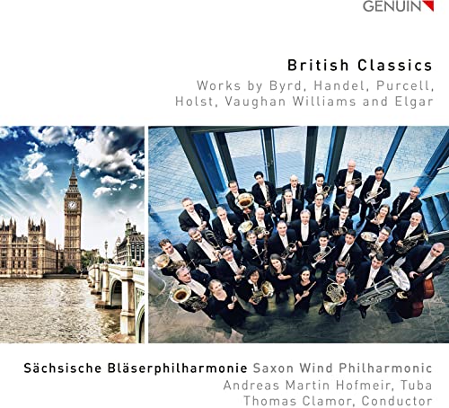Sachsische Blaserphilharmonie - British Classics - Import CD