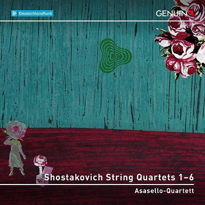 Asasello Quartett - Shostakovich:String Quartet No.1-6 - Import 2 CD