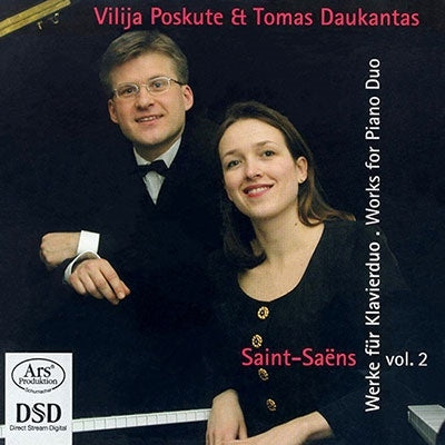 Grieg / Poskute / Daukantas - Saint-Saens: Works for Piano Duo 2 - Import SACD Hybrid
