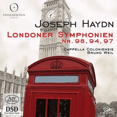 Bruno Weil & Tafelmusik Baroque Orchestra - Haydn: Londoner Sinfonien 4-6 - Import SACD Hybrid+CD
