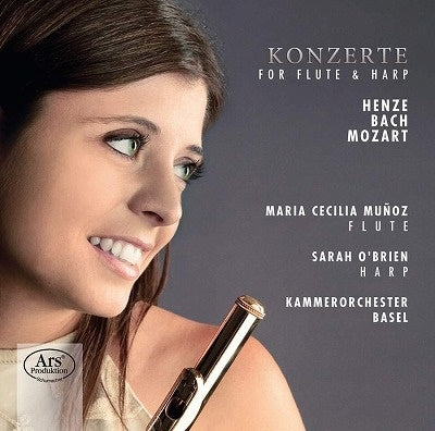 BACH / HENZE / MOZART - Cons For Flute & Harp - Import SACD Hybrid