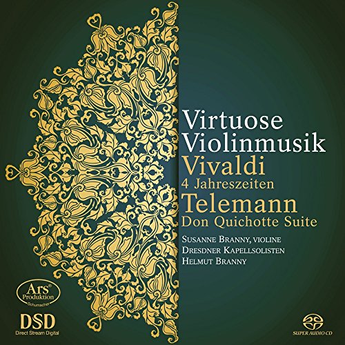 Vivaldi (1678-1741) - Four Seasons: S.branny(Vn)H.branny / Dresdner Kapellsolisten +telemann - Import SACD Hybrid