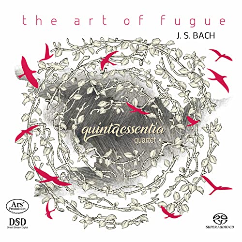 Bach (1685-1750) - (Recorder)die Kunst Der Fuge: Quintaessentia Quartet - Import SACD Hybrid