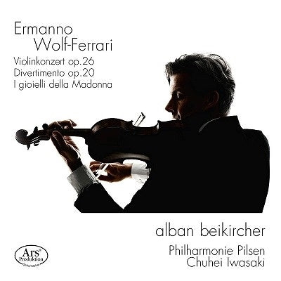 Wolf-Ferrari(1876-1948) - Works For Violin: Beikircher(Vn)Iwasaki Chuhei/ Pilsen Po - Import CD