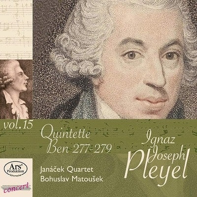 Ignaz Joseph Pleyel - Pleyel, Vol. 15: String Quintets, Ben 277-279 - Import CD