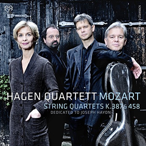 Mozart (1756-1791) - String Quartets.14, 17 : Hagen Quartet (2014) - Import SACD Hybrid