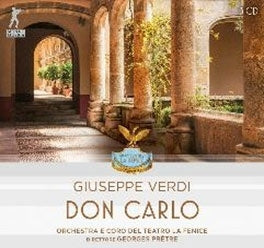 Orchestra E Coro Del Teatro La Fenice & Georges Prêtre - Verdi:Don Carlo - Import 3 CD Digipak