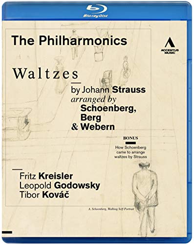Strauss, Johann II (1825-1899) - (Chamber)waltzes: The Philharmonics - Import Blu-ray Disc