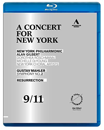 Mahler (1860-1911) - Symphony No, 2, : A.Gilbert / New York Philharmonic, Roschmann, De Young, New York Choral Artists - Import Blu-ray Disc