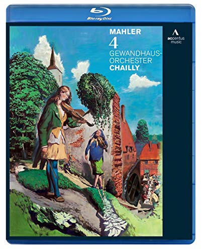 Mahler (1860-1911) - Symphony No.4 : Chailly / Gewandhaus Orchestra, Landshamer(S) - Import Blu-ray Disc