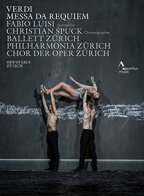 Verdi (1813-1901) - Requiem : Spuck, Fabio Luisi / Philharmonia Zurich, Stoyanova, Simeoni, Meli, Zeppenfeld, Ballet Zurich - Import DVD
