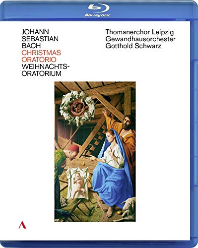 Bach (1685-1750) - Weihnachts-oratorium: G.schwarz / Lgo Thomanerchor Mields E.bill Grahl M.schafer K.hager - Import Blu-ray Disc
