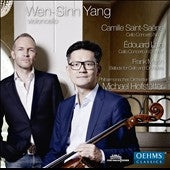 Wen Xin Yan, Mihály Hoffmann, Gießen Philharmonic Orchestra - Saint-Saens (1835-1921) Saint-Saens Cello Concerto No.1, Lalo, Frank Martin : Wen-Sinn Yang(Vc)Hofstetter / Giessen Philharmonic - Import CD